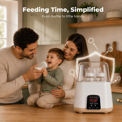 Noira Haven 4-in-1 Baby Bottle Steriliser & Dryer