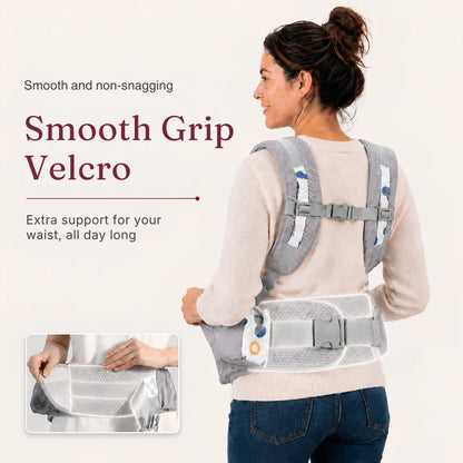 Noira Haven Hip Seat Baby Carrier Ergonomic, Newborn to Toddler