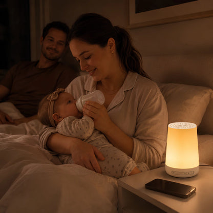Noira Haven White Noise Machine with Night Light