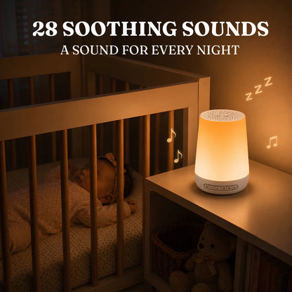 Noira Haven White Noise Machine with Night Light